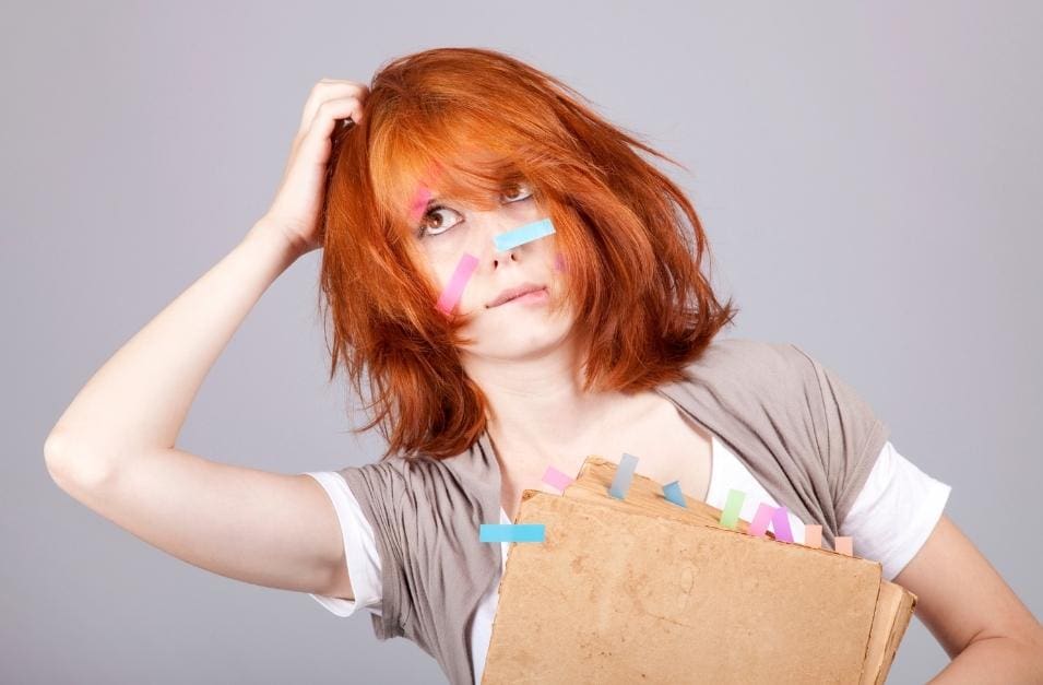 Overwhelmed Woman