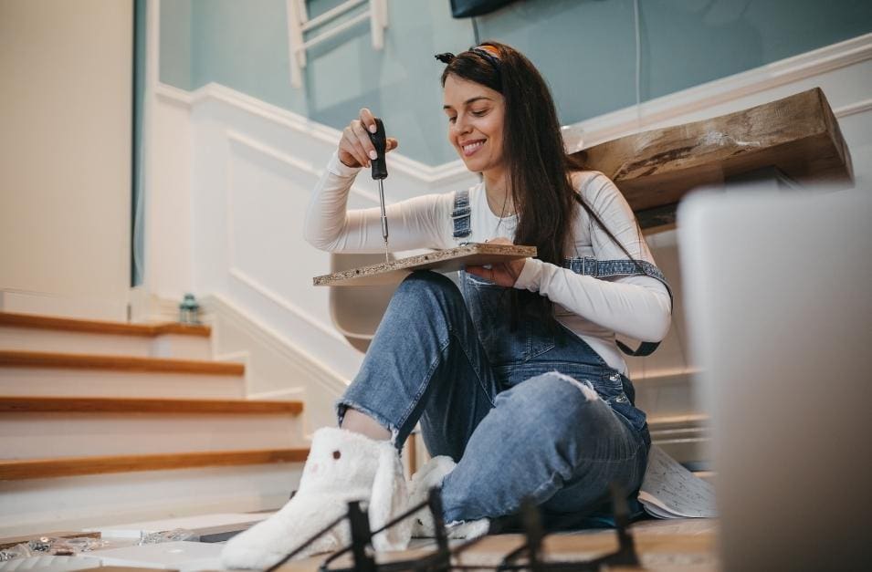 Woman DIY