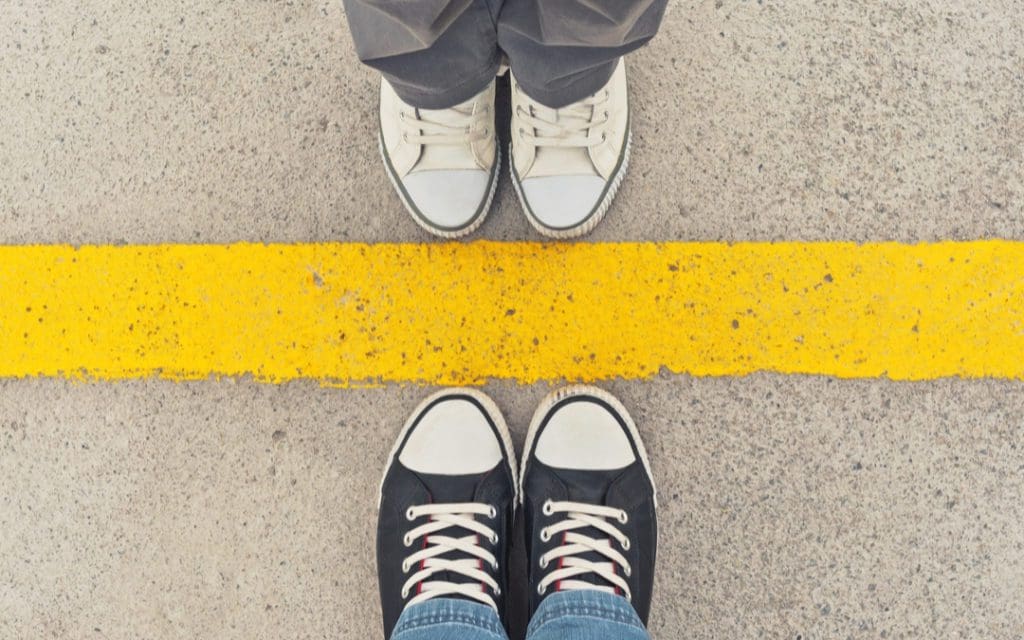 Business Boundaries Feet