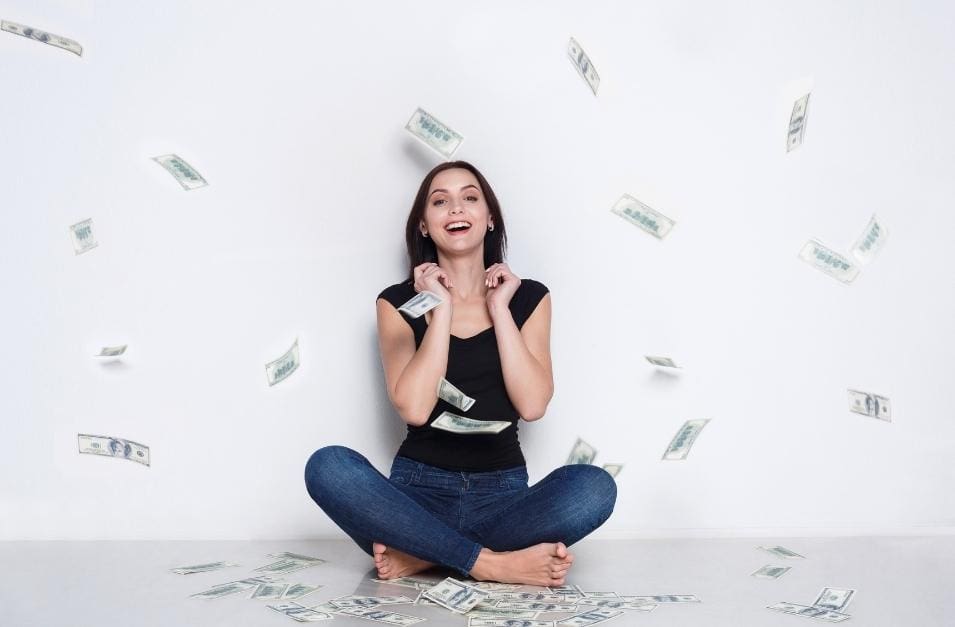 Woman WIth Money Mindset