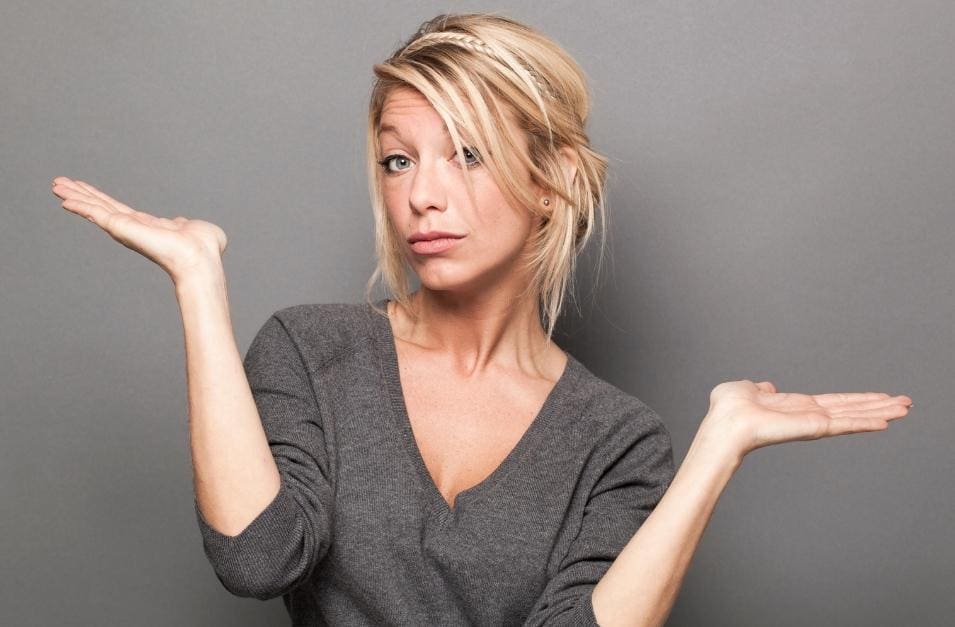 Woman Weighing Up Choices