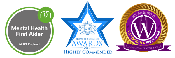 Badges-Banner Suzannah Oakley - Awards & Certs